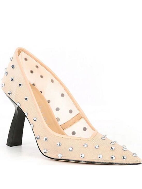 Gianni Bini Shoes - NWOB $98 Gianni Bini
DarcieeTwo Mesh Rhinestone Pointed Toe Curved Heel …